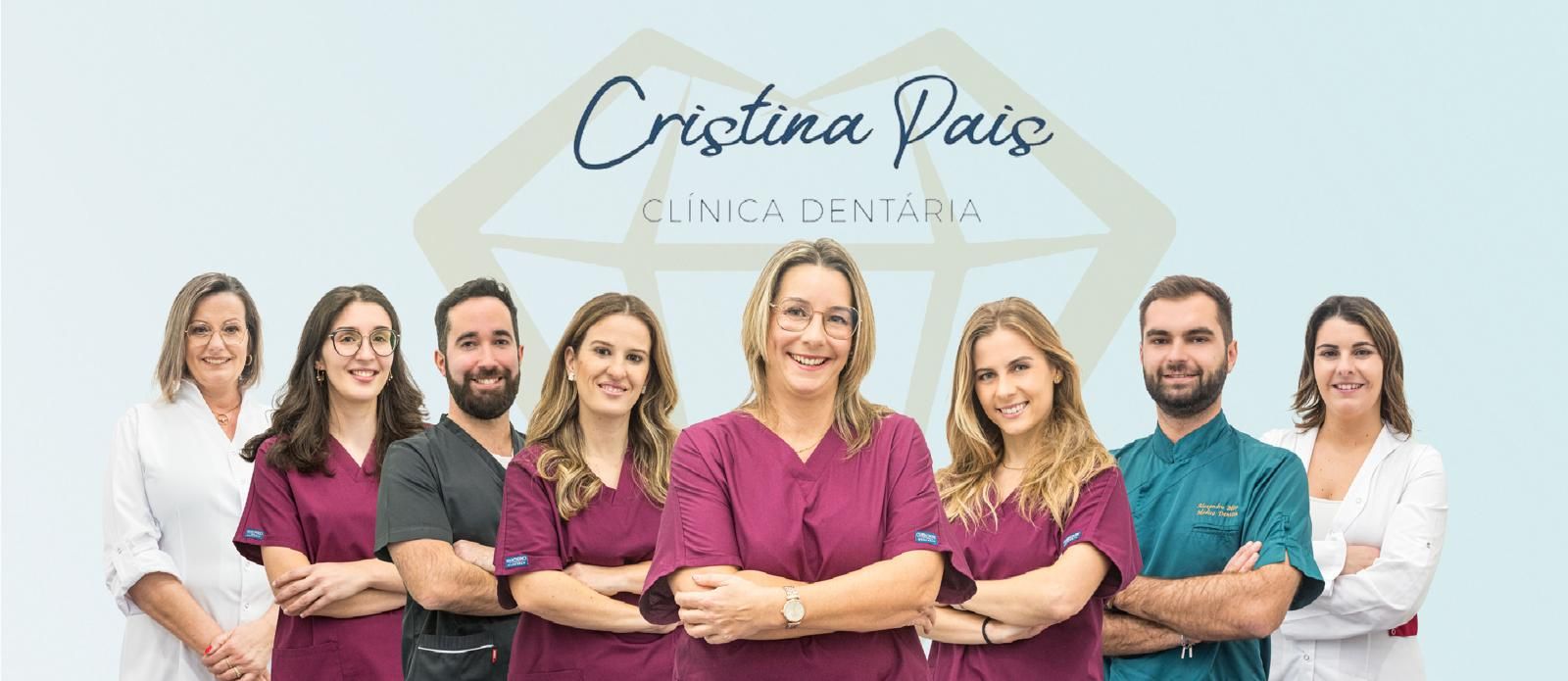 Equipa da Clínica Dentária Cristina Pais